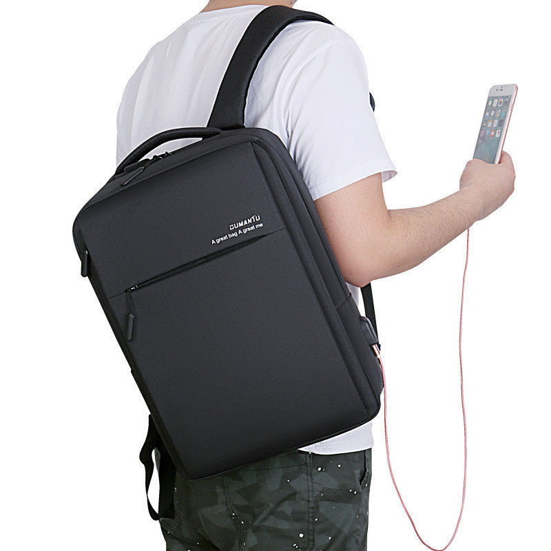 Business backpack men's backpack